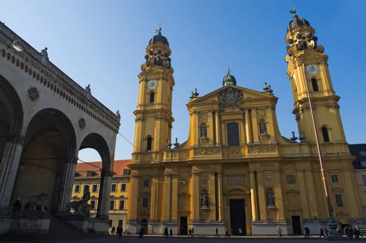 At Munich's Odeonsplatz