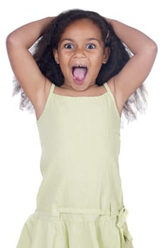 screaming girl