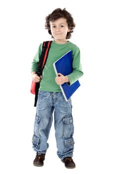 adorable child student