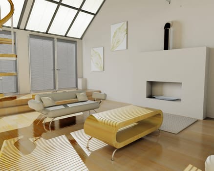 Contemporary lounge