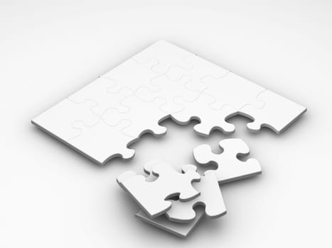 Unfinished puzzle