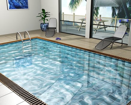 Pool house