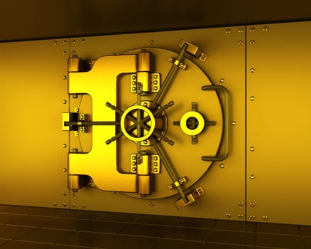 Gold vault