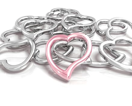 Metallic hearts