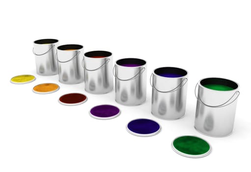 Paint cans