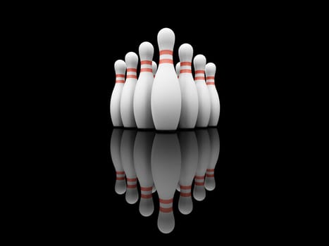 Bowling skittles