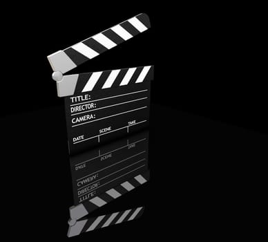 Clapper board