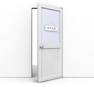 Open door