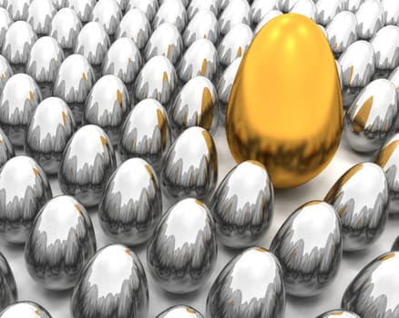 Golden Easter egg