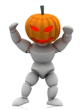 Pumpkin man