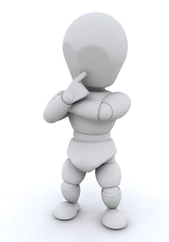 Person thinking