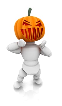 Pumpkin man