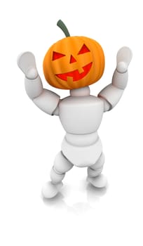 Pumpkin man