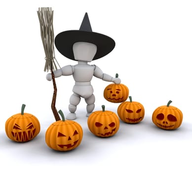 Halloween witch