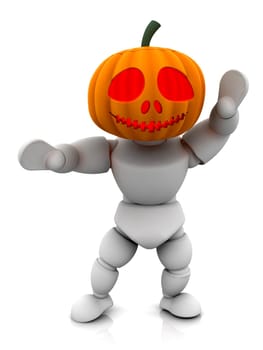 Pumpkin man