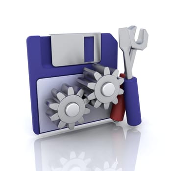 Disk tools icon