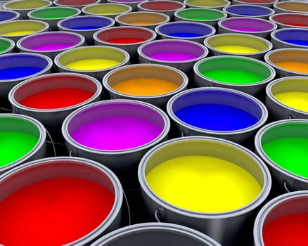 Paint cans