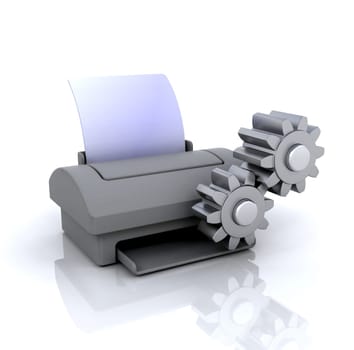 Printer settings icon