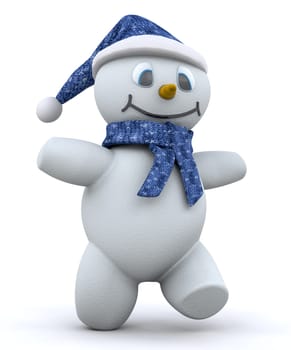 Happy snowman