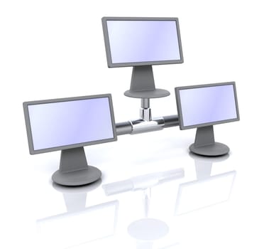 Icon for network computer