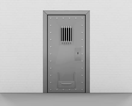 Prison door