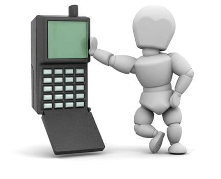 Person with phone