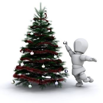 Decorating the tree