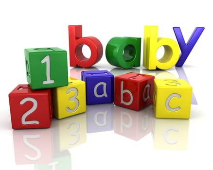 Baby building blocks