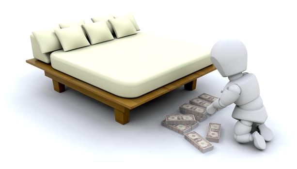 Hiding savings