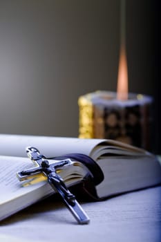 Cross and Prayer-book