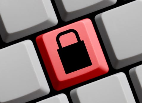 Lock on keypad