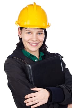 Attractive young engineer