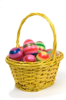 Easter Eggs In A Basket -3
