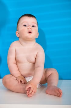 Baby in diaper