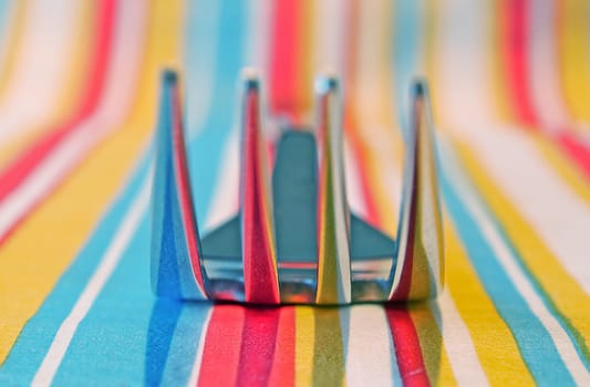 Fork colorful