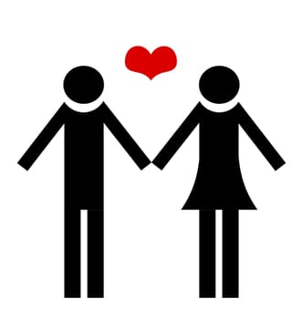 couple or pair or (couple people)