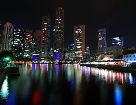 Skyline of Singapore