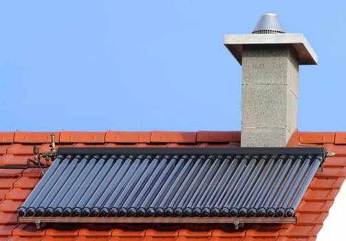Solar thermal system,tube collector