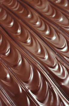 Chocolate icing - background
