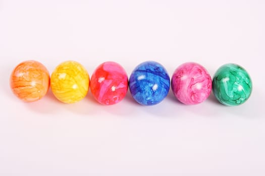 Easter egg row
