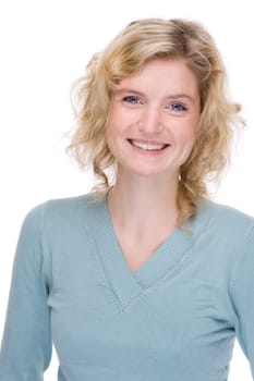 Happy young woman