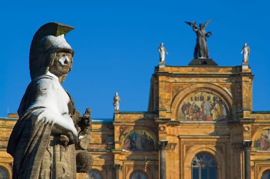 Munich's Athena in winter