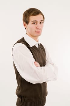 young man with tank top