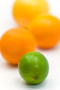 Oranges,lime,grapefruit and lemon
