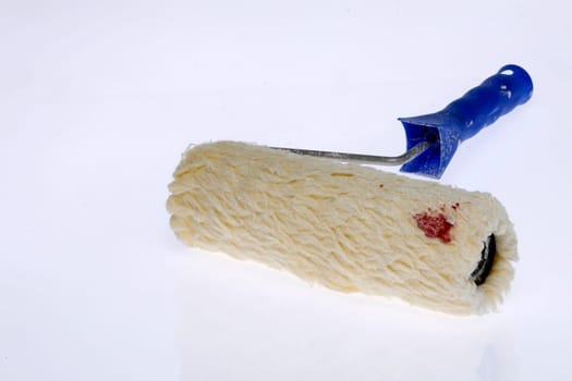 an old paint roller