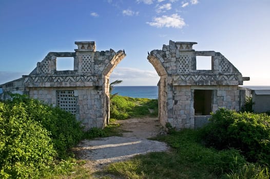 Abandoned Ruins Entry Way