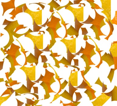 material design abstract oranges and lemons