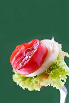 A hearty chunk of salad