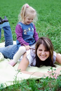 Mother and daughter