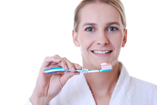 Brushing your teeth